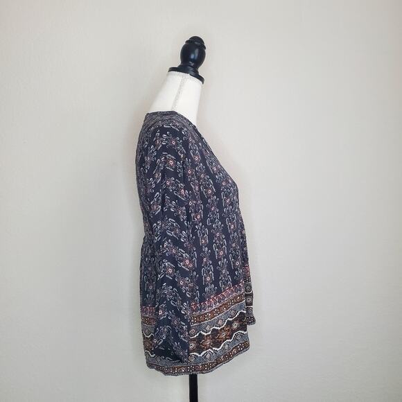 Madewell Boheme Silk Blouse XS - Picture 2 of 7